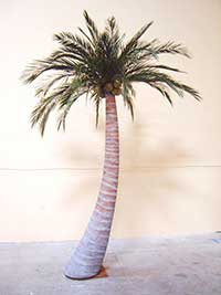 image of a artificial palm trees  
