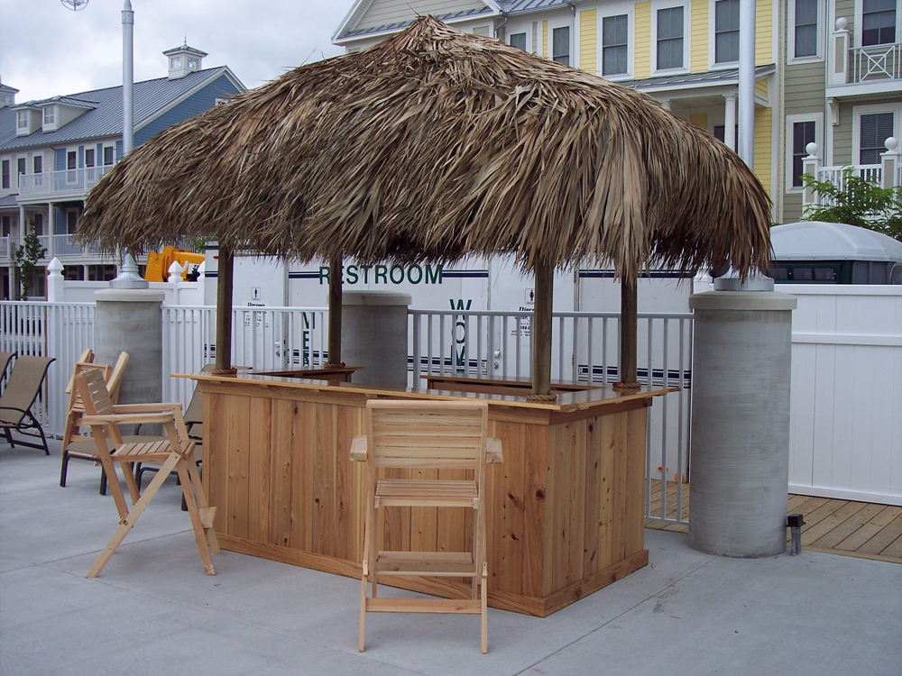 Custom Made Palm Trees - Economical Tiki Huts & Bars