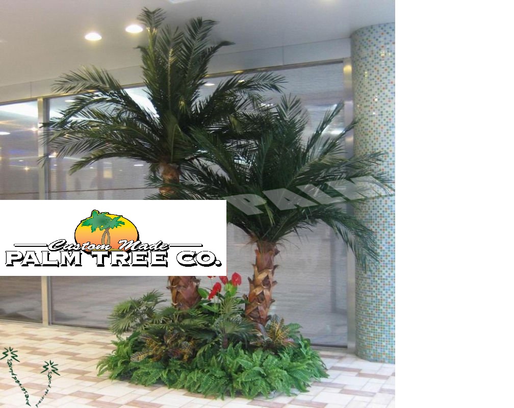 image of preserved palm trees 