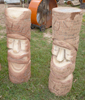 image of 2 Tiki Poles